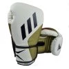 ADIDAS BOXING GLOVES 350 WHITE/GOLD 16OZ BOXING SPARRING / TRAINING GLOVES 1 ADIDAS BOXING GLOVES 350 WHITE/GOLD 16OZ BOXING SPARRING / TRAINING GLOVES