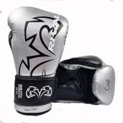 RIVAL RS11V 2 EVOLUTION BOXING GLOVES 16OZ SILVER