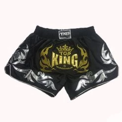 MUAY THAI SHORTS TOP KING RETRO LOGO THAI SHORT
